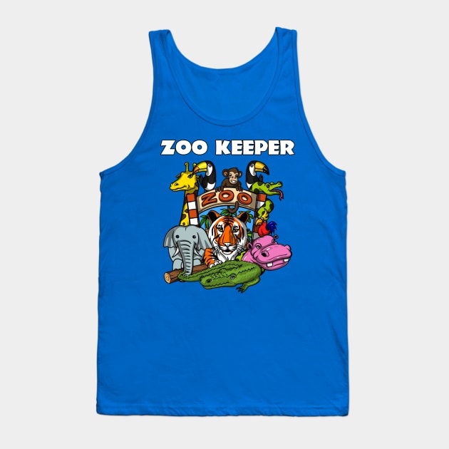 Zoo Keeper Tank Top by underheaven